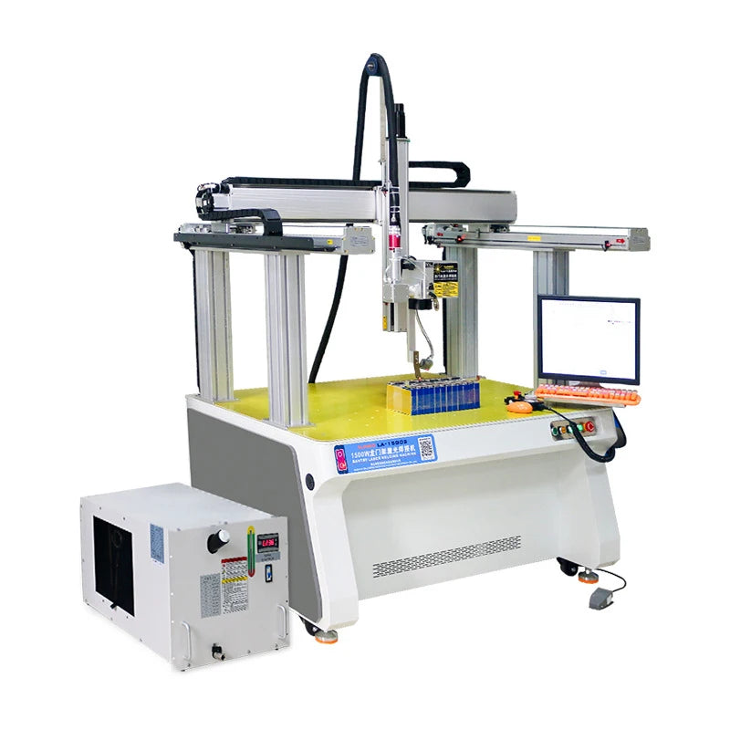 Gantry laser automatic welding machine Lithium battery welding laser Soft pack battery spot welding equipment automatic