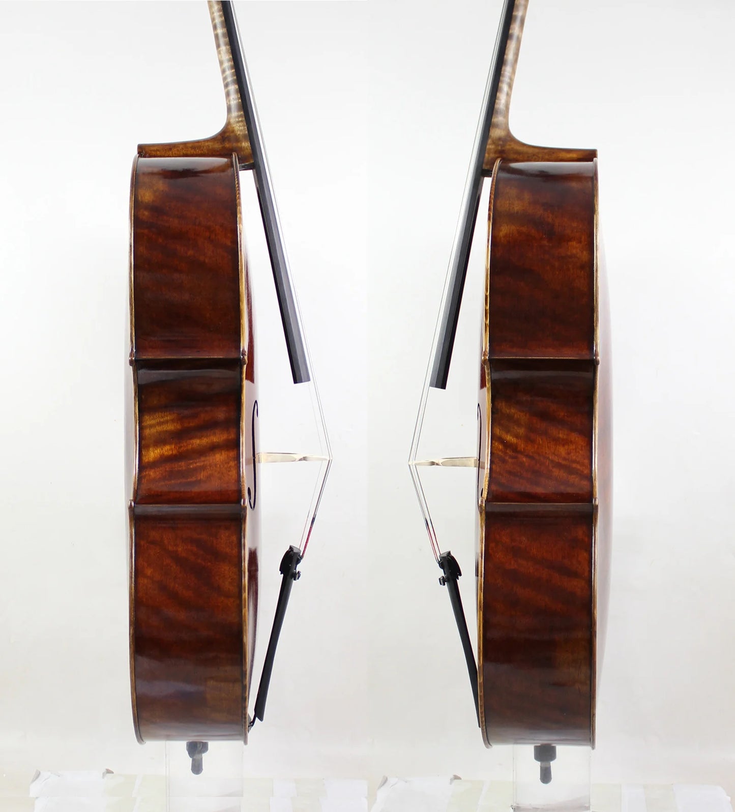 MMOOKA German Oil antique !A "Montagnana " Copy 4/4 Cello,Wide body
