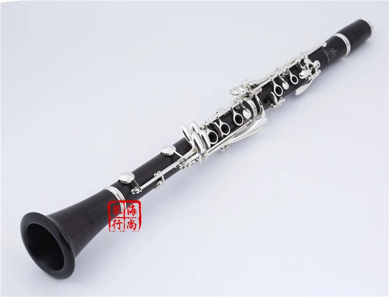 MMOOKA Germany Uebel 17 Key Ebony Clarinet Professional Bb Tune Instrument B Flat Brand Clarinet With Case  For Playing Classic Musical