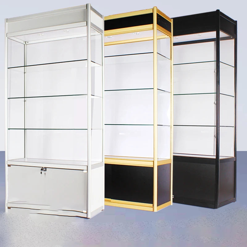 Glass Display Cabinet Model Sample Trophy Hand held Display Cabinet Jewelry Cigarette Cabinet Jewelry Counter Display Cabinet