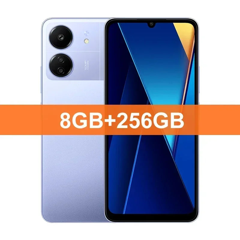 Global Version Xiaomi POCO C65 Smartphone NFC Helio G85 Low Blue Light 6.74 Inch IPS LCD Screen 90HZ Refresh Rate 18W Charging
