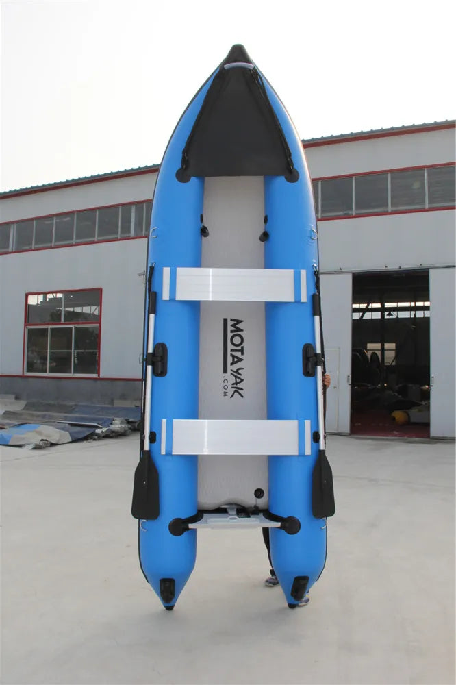 Goboat GTK370 Inflatable Boat CE PVC Outdoor Bluewater 2 Persons Carp Fishing Kayak Drifting Rowing Camping Equipment