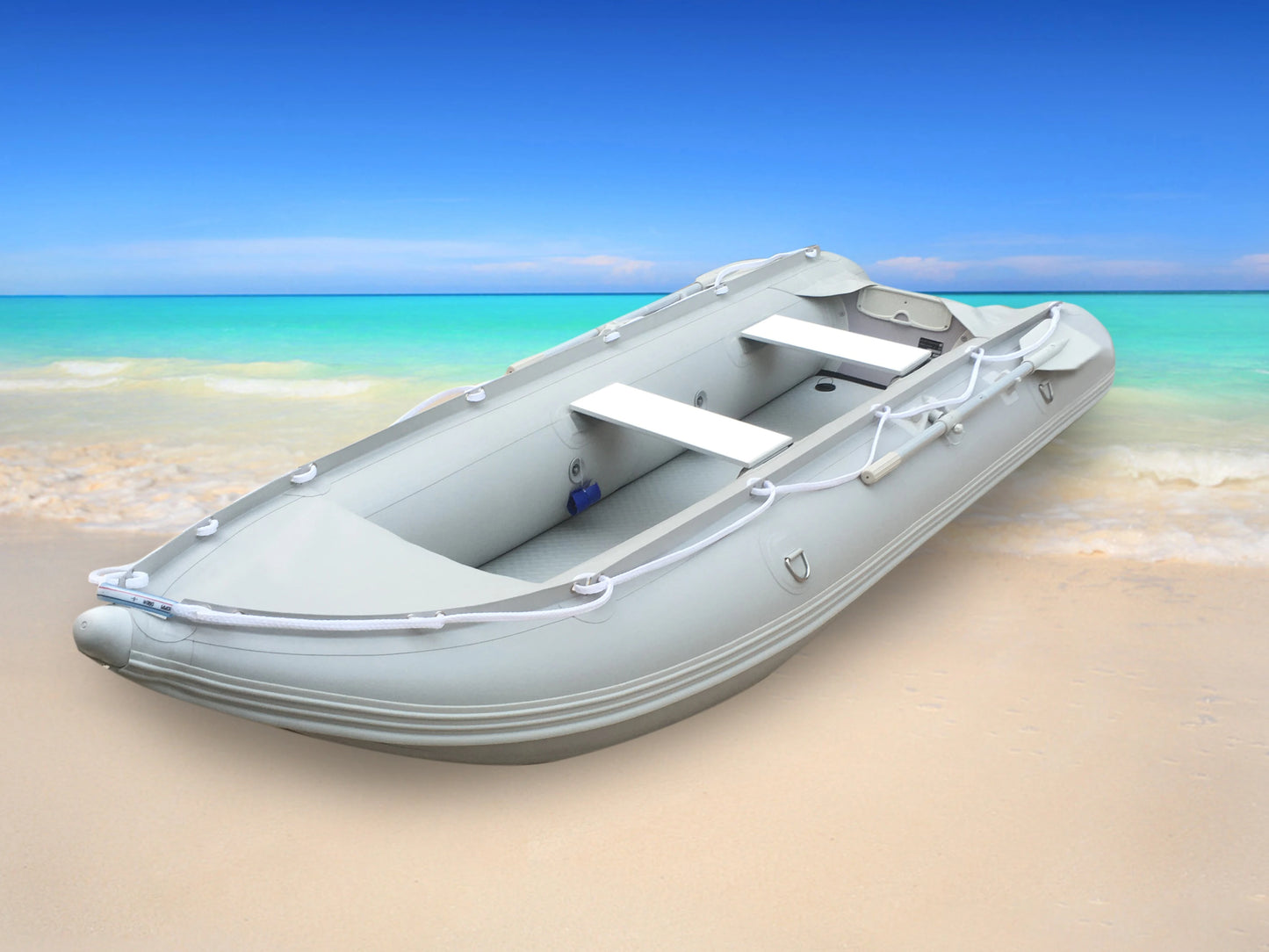 Goboat GTK370 Inflatable Boat CE PVC Outdoor Bluewater 2 Persons Carp Fishing Kayak Drifting Rowing Camping Equipment