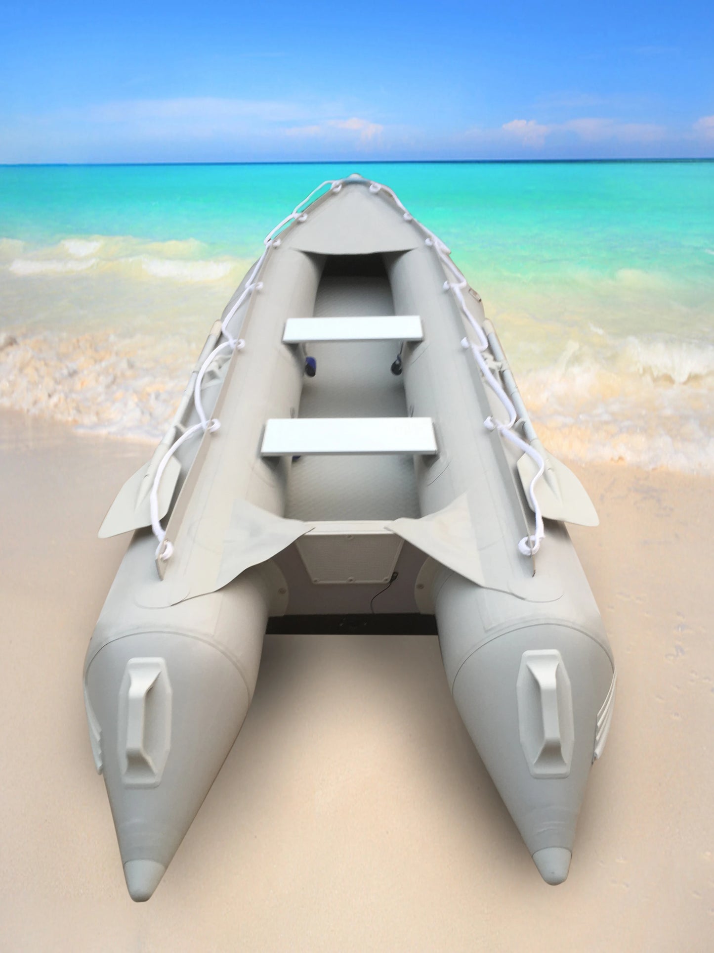 Goboat GTK370 Inflatable Boat CE PVC Outdoor Bluewater 2 Persons Carp Fishing Kayak Drifting Rowing Camping Equipment