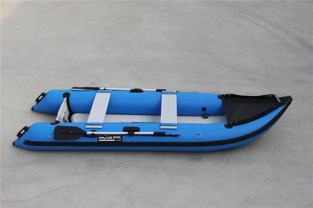 Goboat GTK370 Inflatable Boat CE PVC Outdoor Bluewater 2 Persons Carp Fishing Kayak Drifting Rowing Camping Equipment