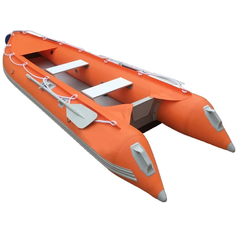 Goboat GTK370 PVC Inflatable Boat CE Outdoor Bluewater 2 Persons Carp Fishing Kayak Drifting Rowing Camping Equipment