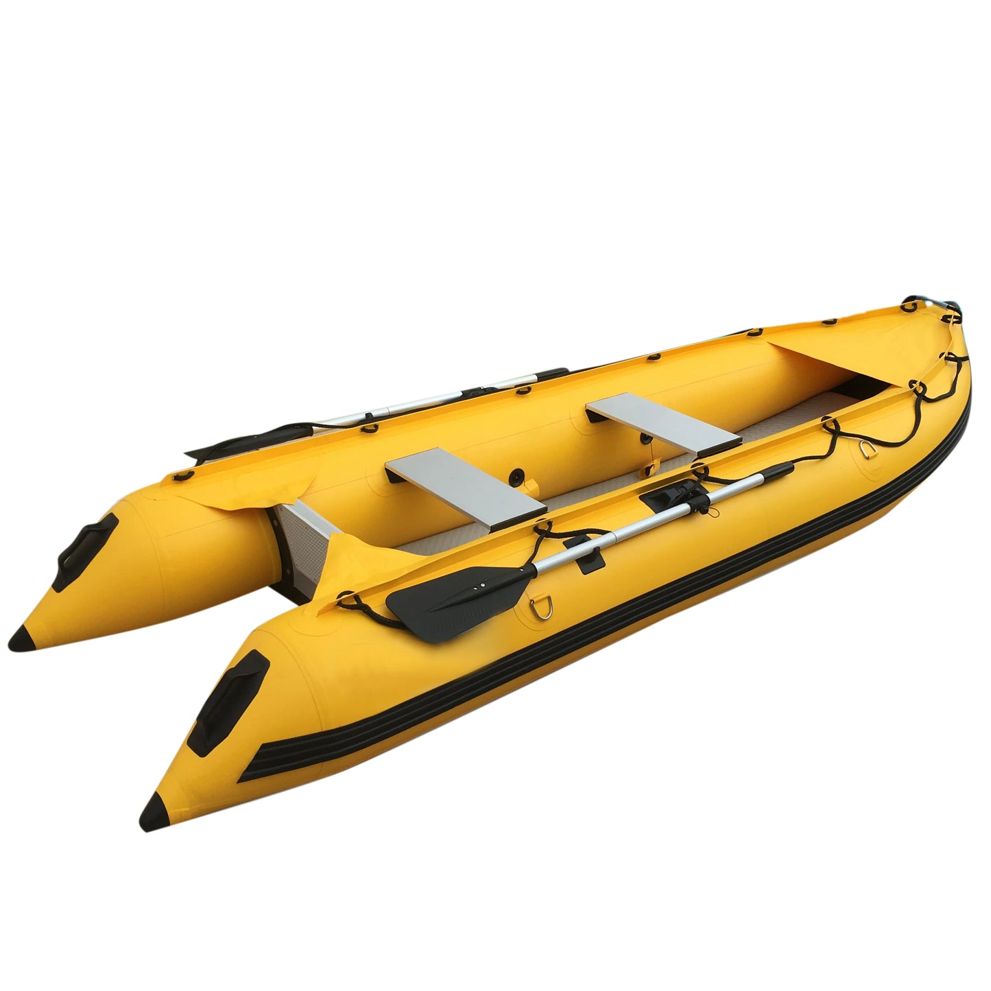 Goboat GTK370 PVC Inflatable Boat CE Outdoor Bluewater 2 Persons Carp Fishing Kayak Drifting Rowing Camping Equipment