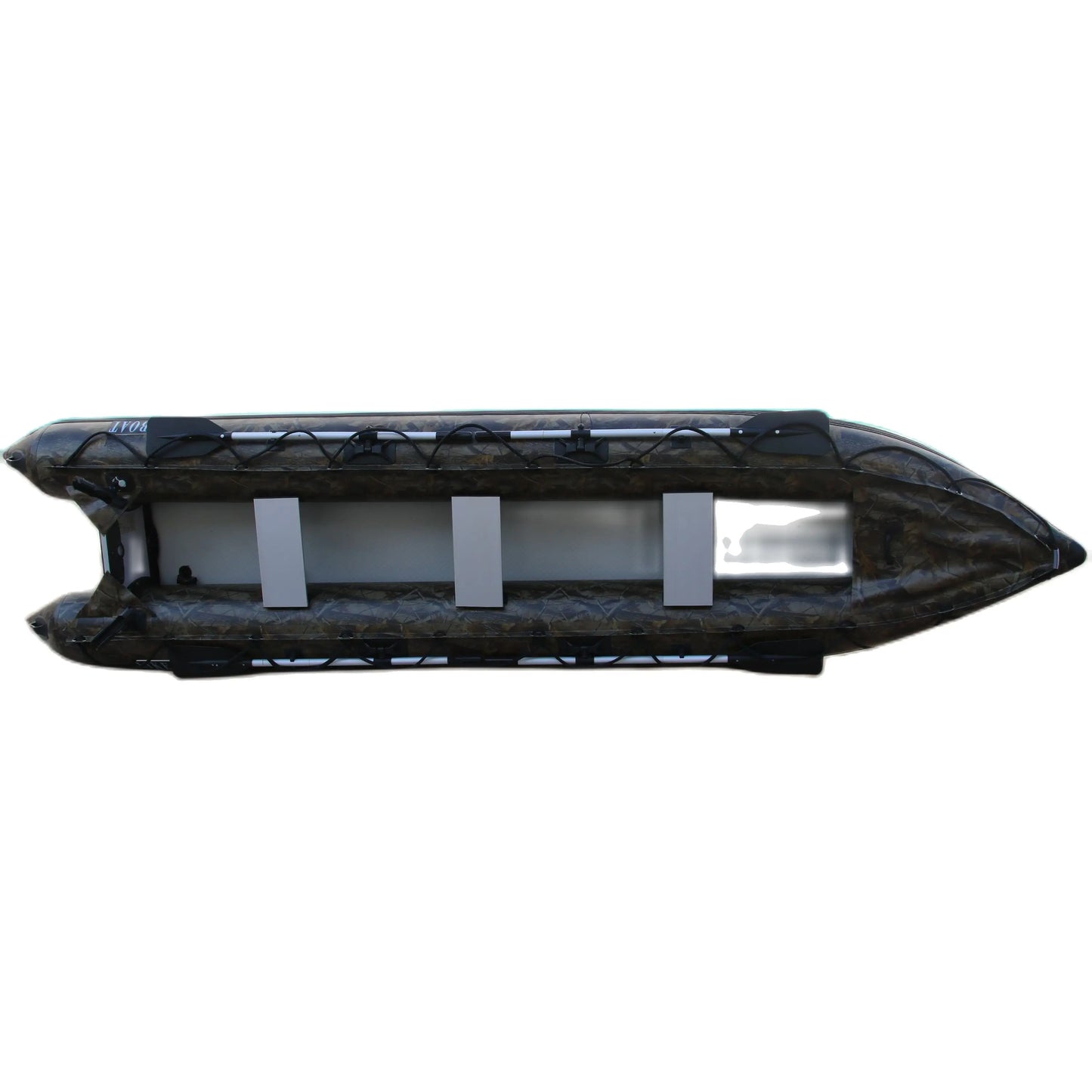 Goboat GTK470 Inflatable Boat CE Outdoor Camouflage Watercrafts 3 Persons Carp Fishing Kayak Drifting Rowing Camping Equipment