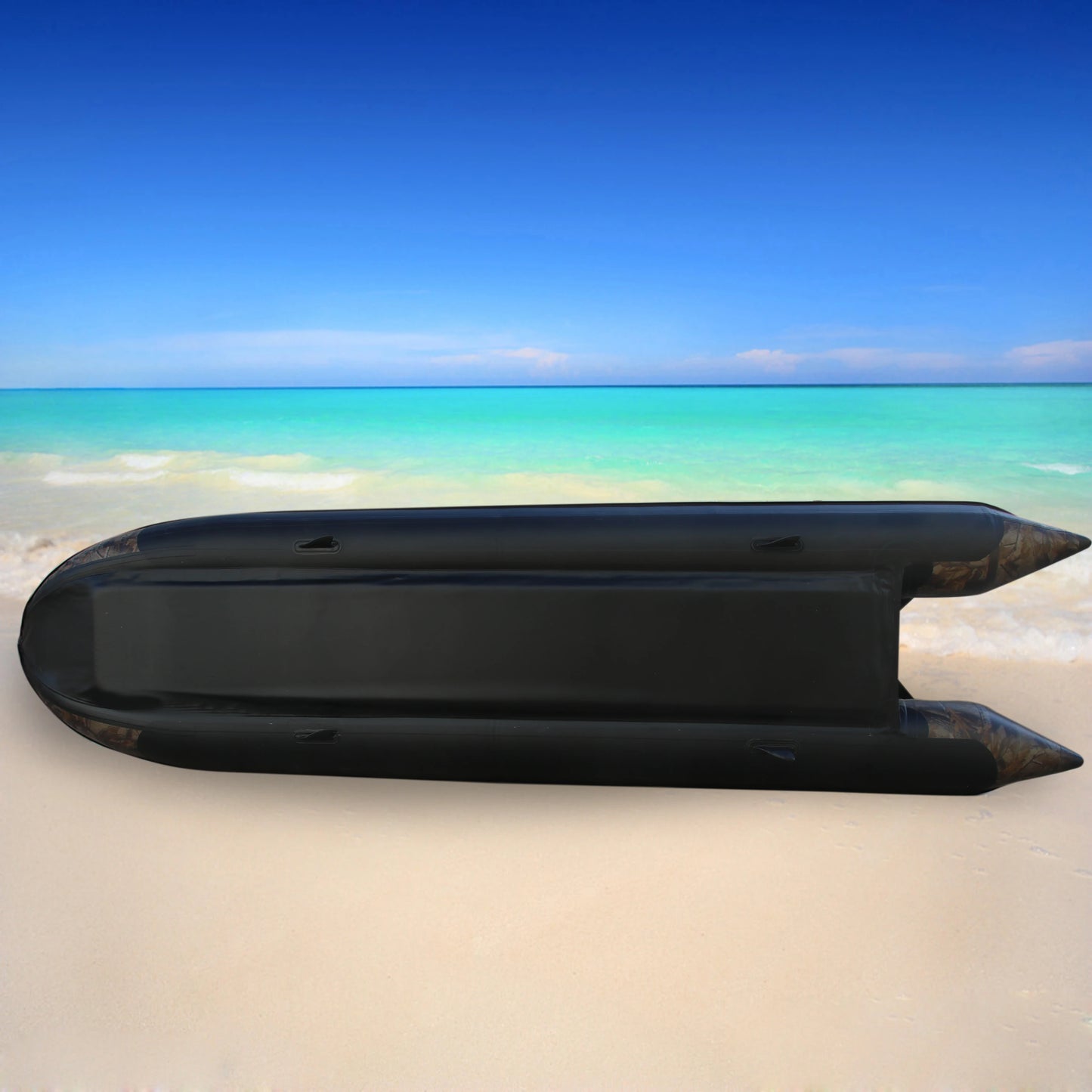 Goboat GTK470 Inflatable Boat CE Outdoor Camouflage Watercrafts 3 Persons Carp Fishing Kayak Drifting Rowing Camping Equipment