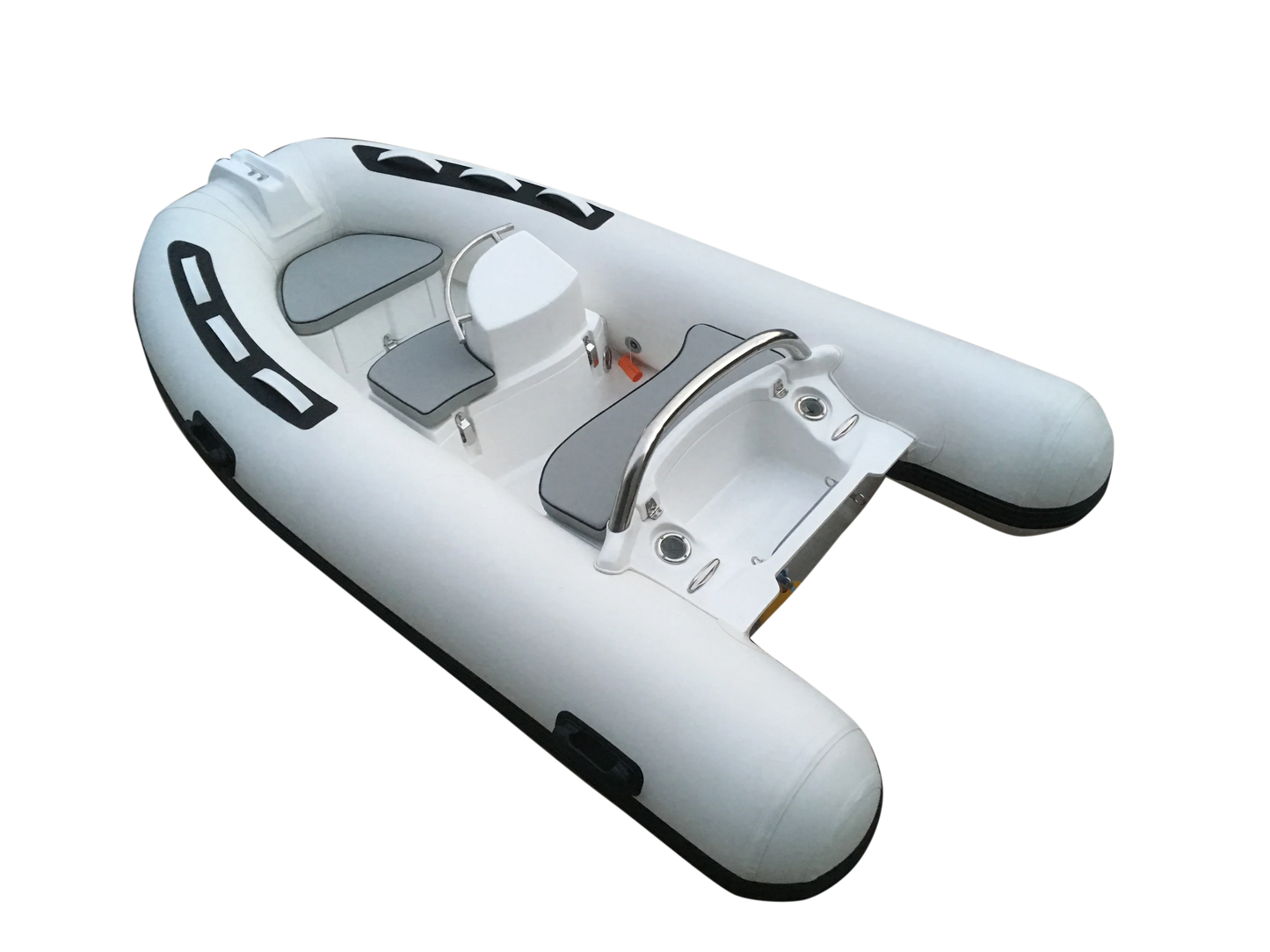 Goboat RIB300C Rigid Inflatable Boat CE PVC Or Hypalon RIB Luxury Fiberglass Hull With Fishing Accessories Carpfishing Equipment