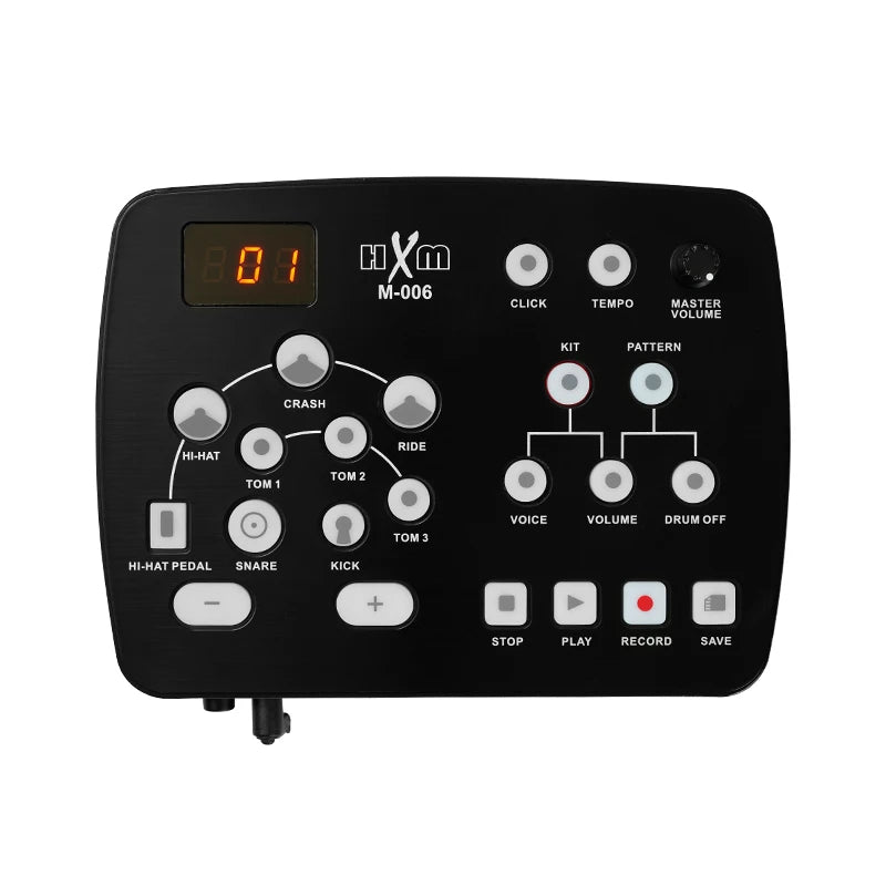 MMOOKA Good Quality Popular Percussion Instruments entry level 7-piece kit Electronic drum