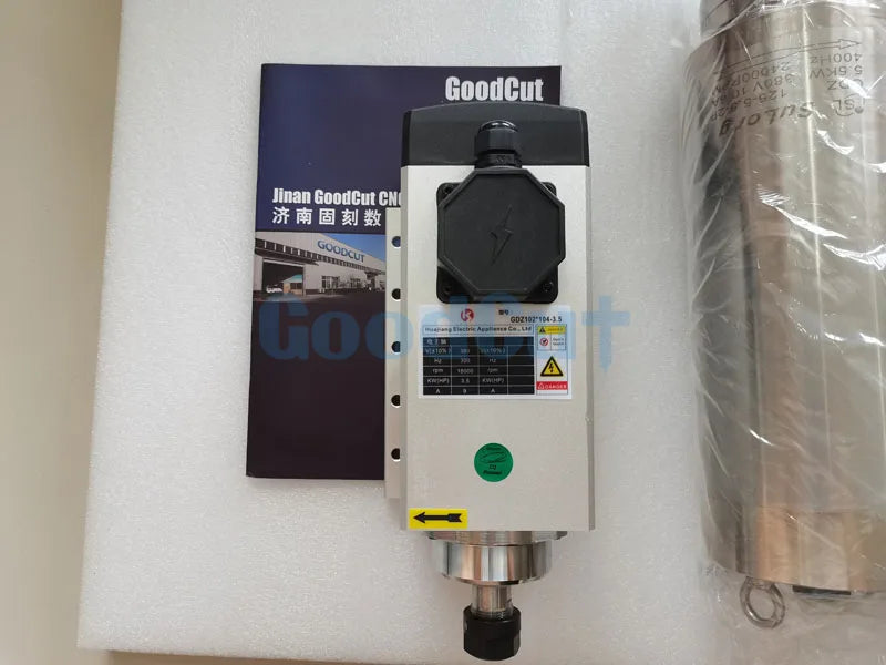 GoodCut 1.5kw 2.2kw 3kw 4kw cnc machine tool spindle motor
