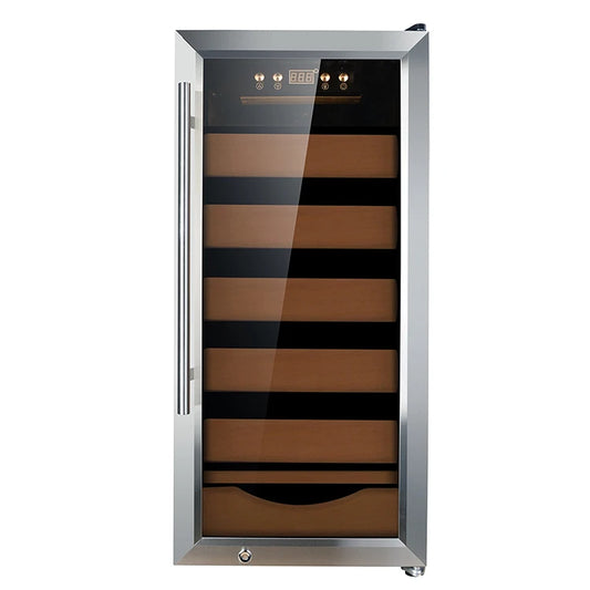 Guangdong custom luxury compressor cooling digital display electric cigar humidors
