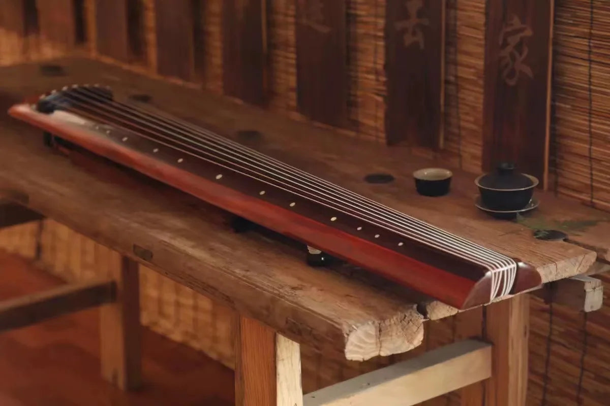 Guqin Dead wood dragons style Old Chinese fir material China stringed instrument