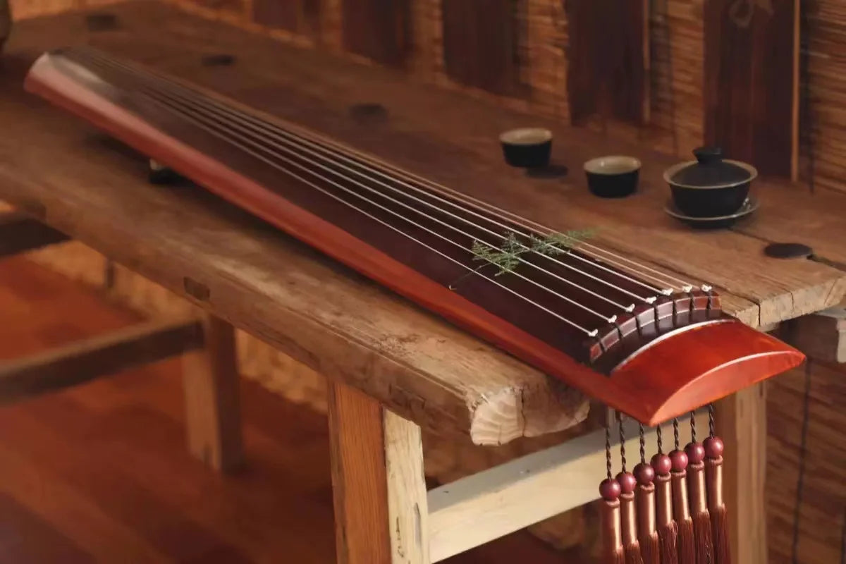 Guqin Dead wood dragons style Old Chinese fir material China stringed instrument