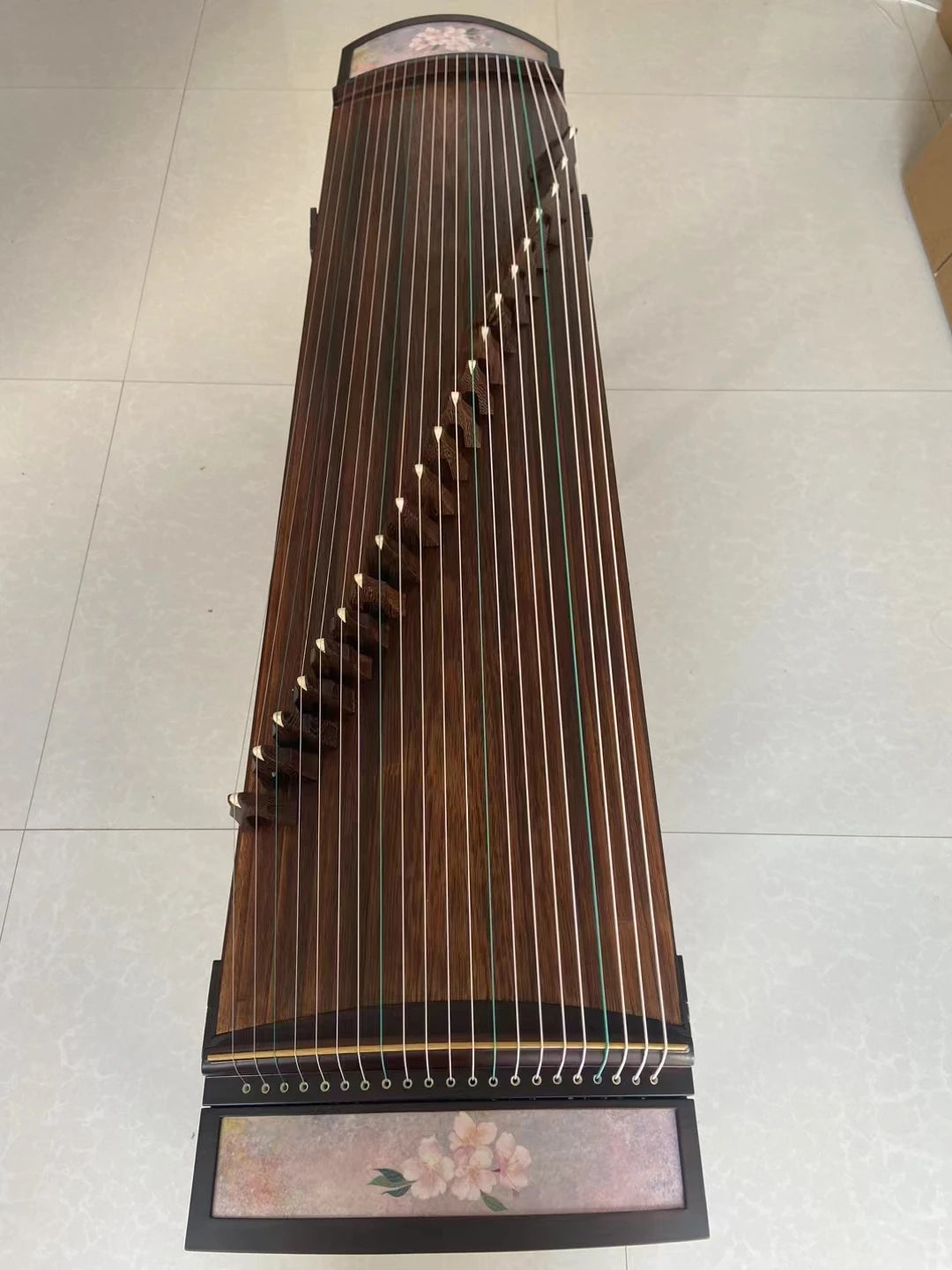 Guzheng 135CM Flower pattern 21 string Chinese stringed instruments