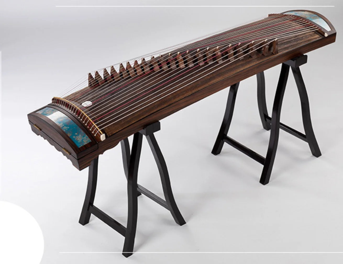 Guzheng Embroidery 135cm 21 strings Chinese string instruments