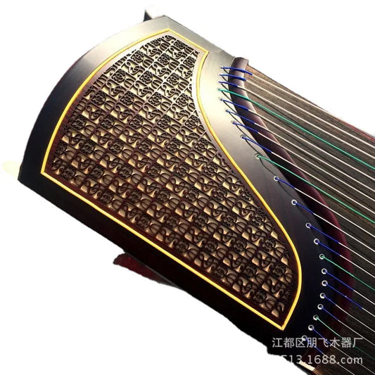 Guzheng, sandalwood window grilles professional performance grade guzheng instrumentos musicales
