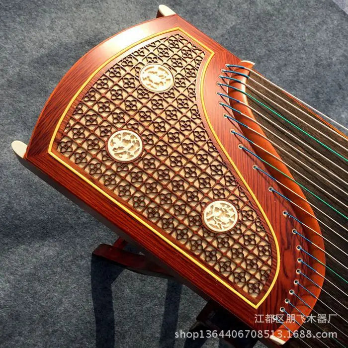 Guzheng, sandalwood window grilles professional performance grade guzheng instrumentos musicales