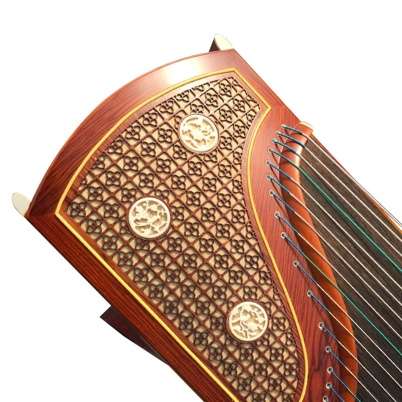 Guzheng, sandalwood window grilles professional performance grade guzheng instrumentos musicales