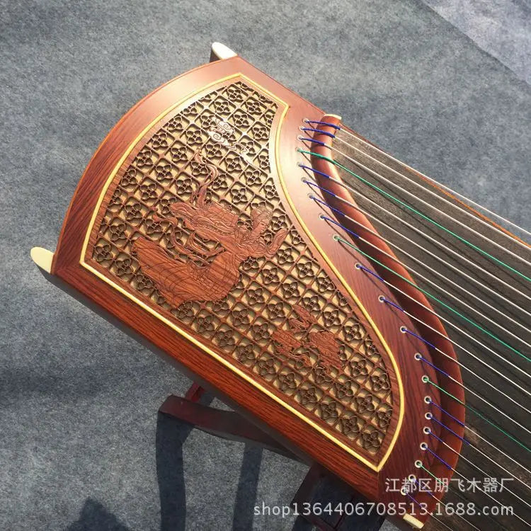 Guzheng, sandalwood window grilles professional performance grade guzheng instrumentos musicales