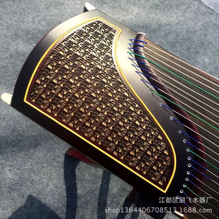 Guzheng, sandalwood window grilles professional performance grade guzheng instrumentos musicales