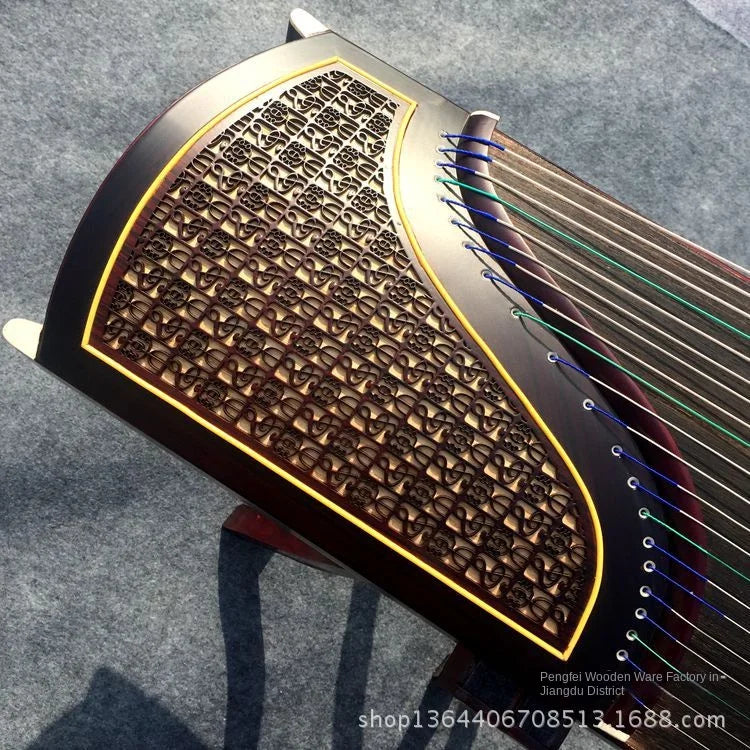 Guzheng, sandalwood window grilles professional performance grade guzheng instrumentos musicales