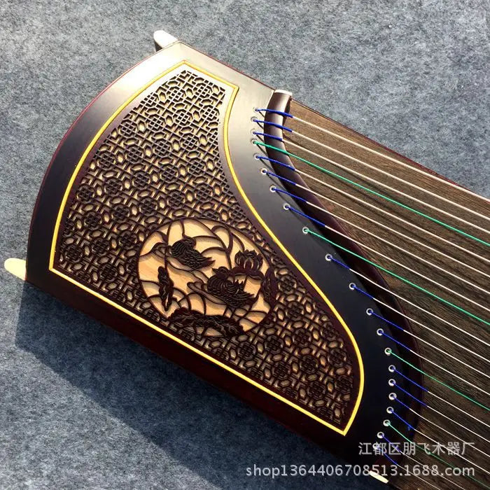 Guzheng, sandalwood window grilles professional performance grade guzheng instrumentos musicales