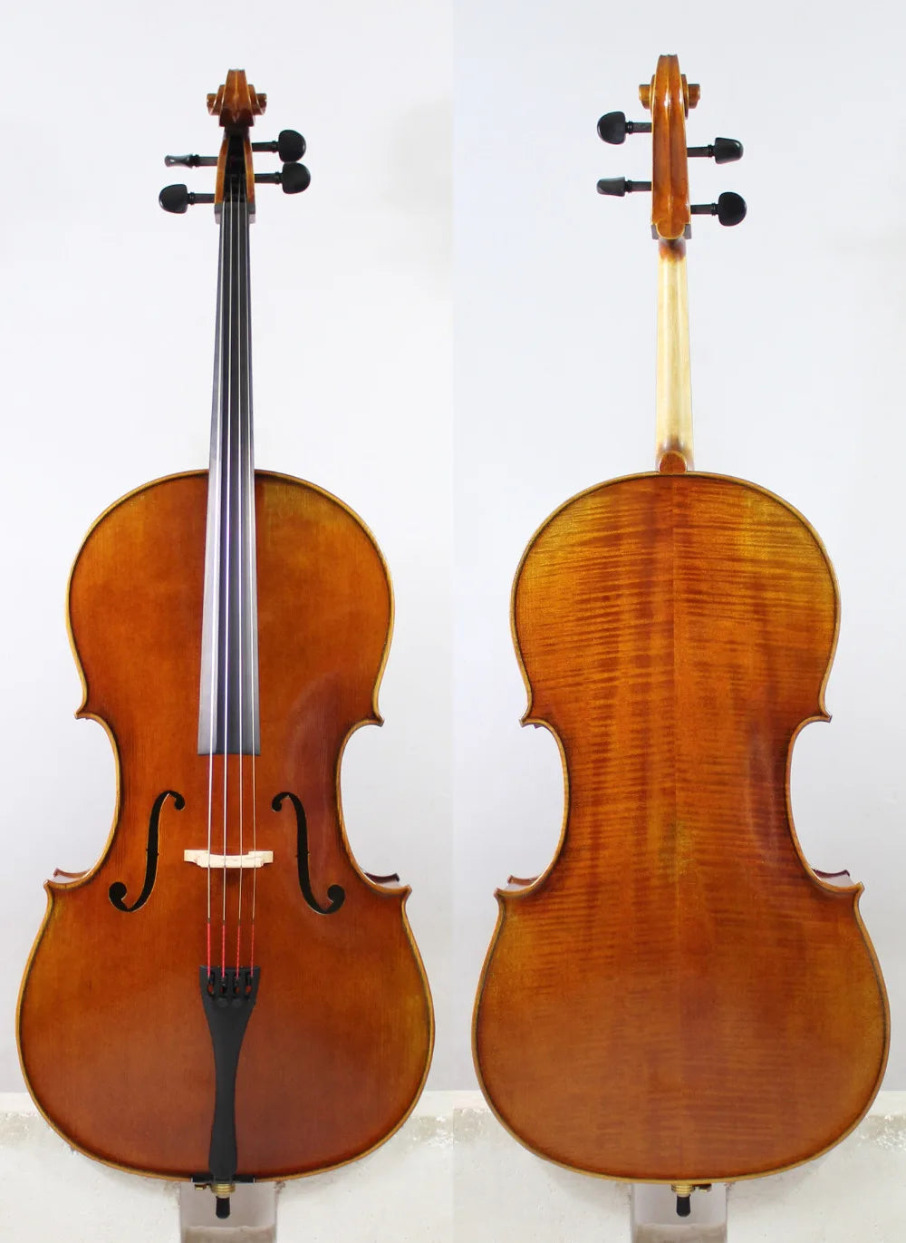 MMOOKA Baroque Cello!Antonio Stradivarius Cello Copy Master level! European Wood"