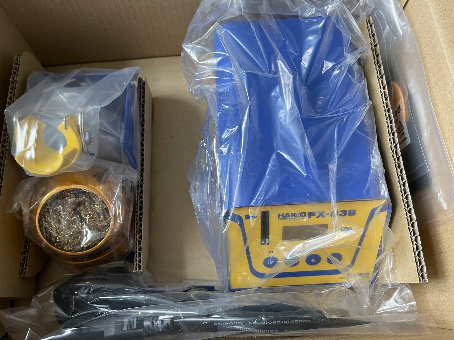 HAKKO FX-838 Soldering Station Original Professional Heat  Welding Equipment Soldering Iron SMD PCB Cell Phone Repair Tool