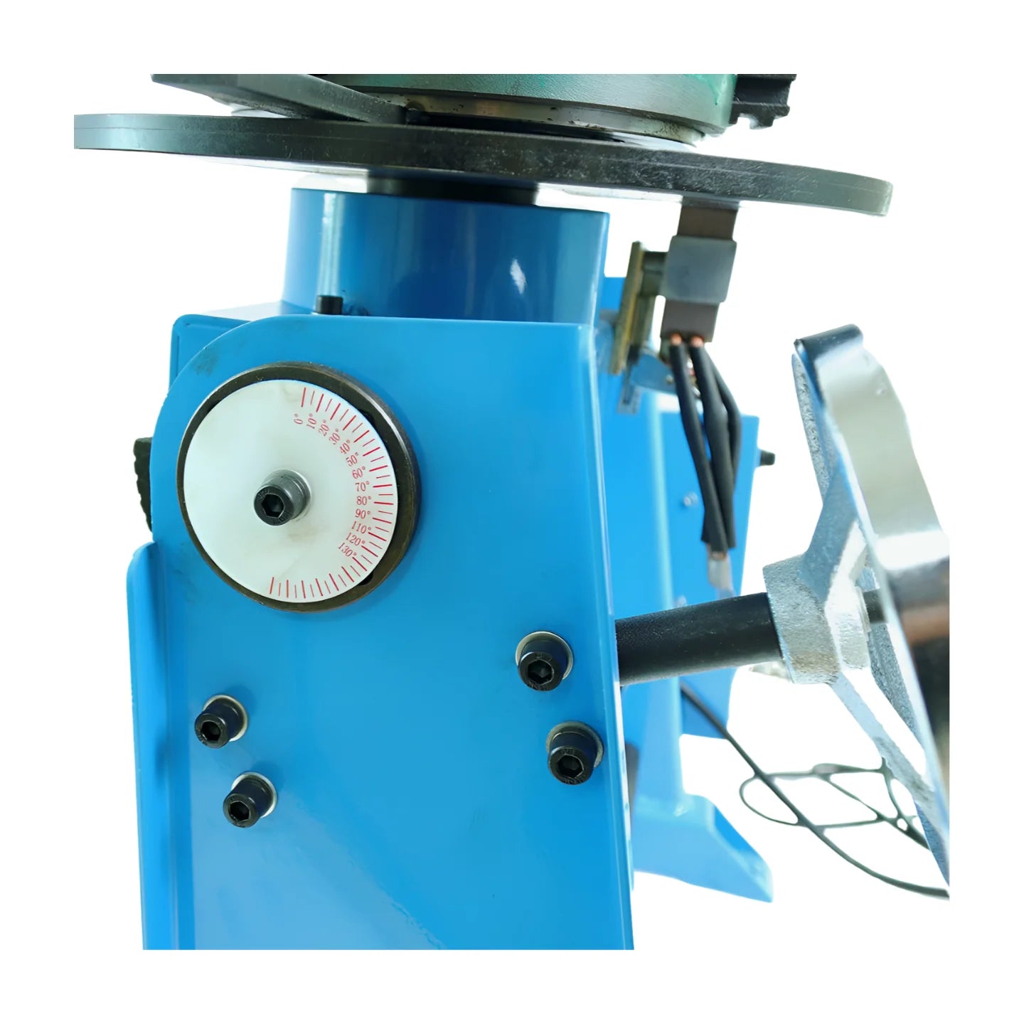 HD-100 100KG Circle Pipe Workpiece Welding Positioner Turntable Equipment Welding Rotator Rotary Welding Table without chuck