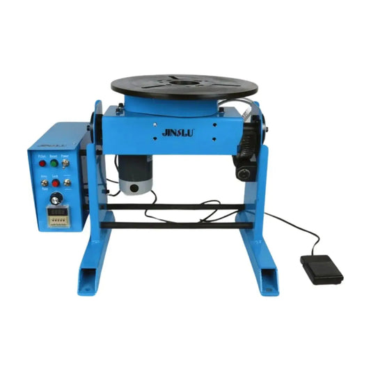 HD-100 100KG Welding Positioner Turntable Equipment Welding Rotator Rotary Welding Table Weld Positioning Equipmentwithout chuck