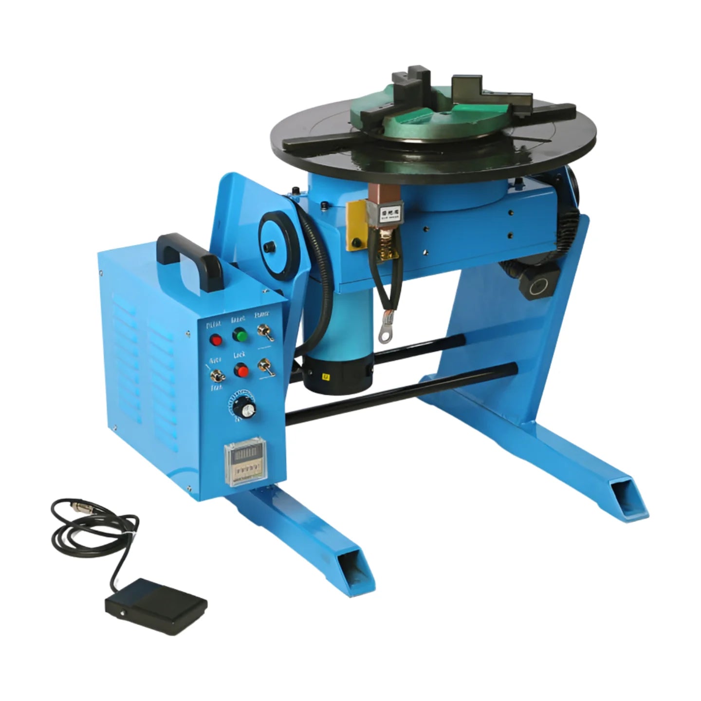 HD-200 Circle Pipe Workpiece Welding Positioner Turntable Equipment Welding Rotator Rotary 100kg Welding Table with W300 Chuck