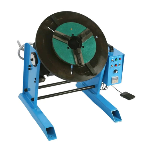 HD-200 Circle Pipe Workpiece Welding Positioner Turntable Equipment Welding Rotator Rotary 100kg Welding Table with W300 Chuck
