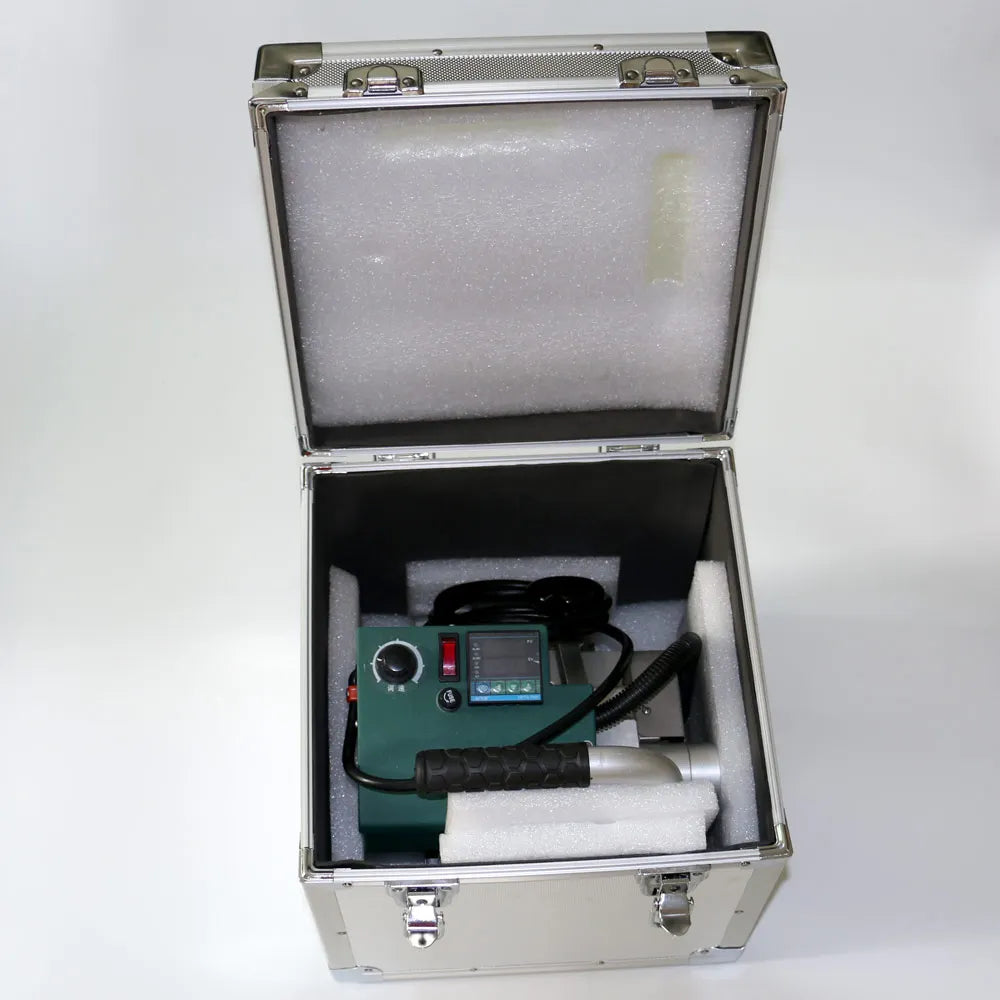 HLTE 1800W Dual Digital display geomembrane plastic welding machine equipment hot wedge welder