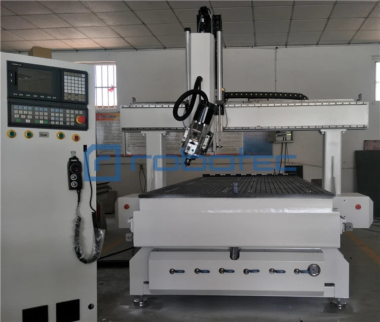 Multi Functional Auto Tool Changer Swing Head 4 Axis CNC Router With Servo Motor 3d Wood Carving Machine CNC Moulding Machine