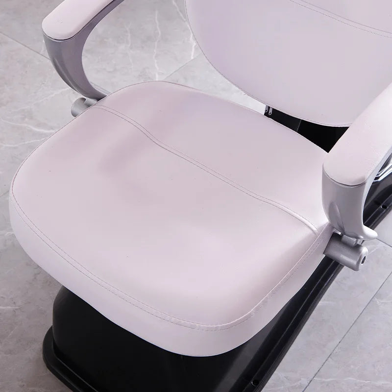 Hair salon semi reclining shampoo bed, hair salon specialized flushing bed, massage bed, hair salon ceramic basin shampoo bed