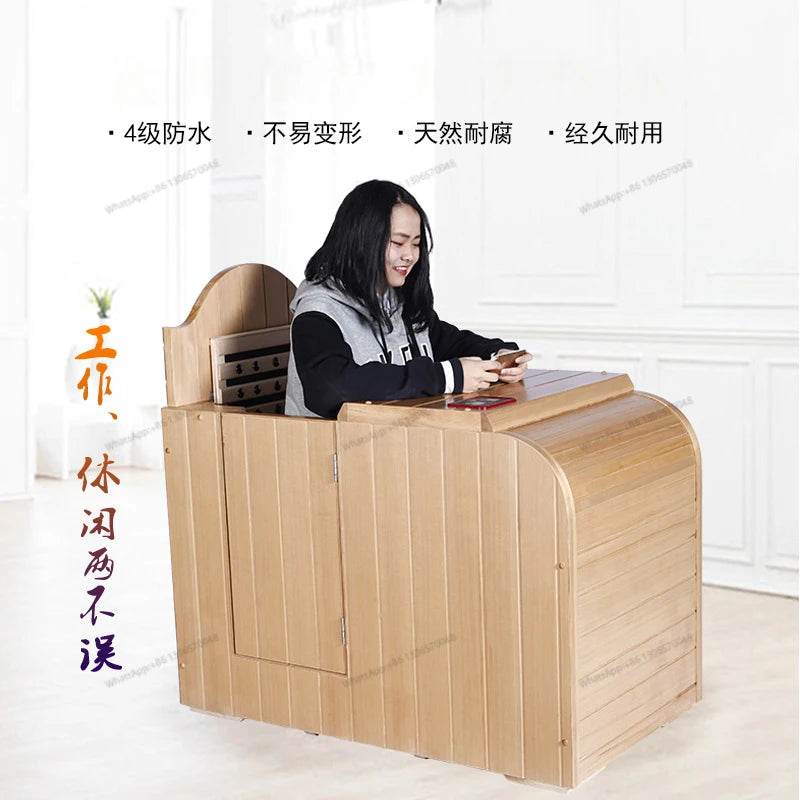 Half-body holographic energy health preservation warehouse, far-infrared sweat steaming room, household use, nano single person