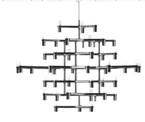 Hall Chandelier Villa Living Room Empty Dining-Room Lamp Personality Duplex Stairs Chandelier