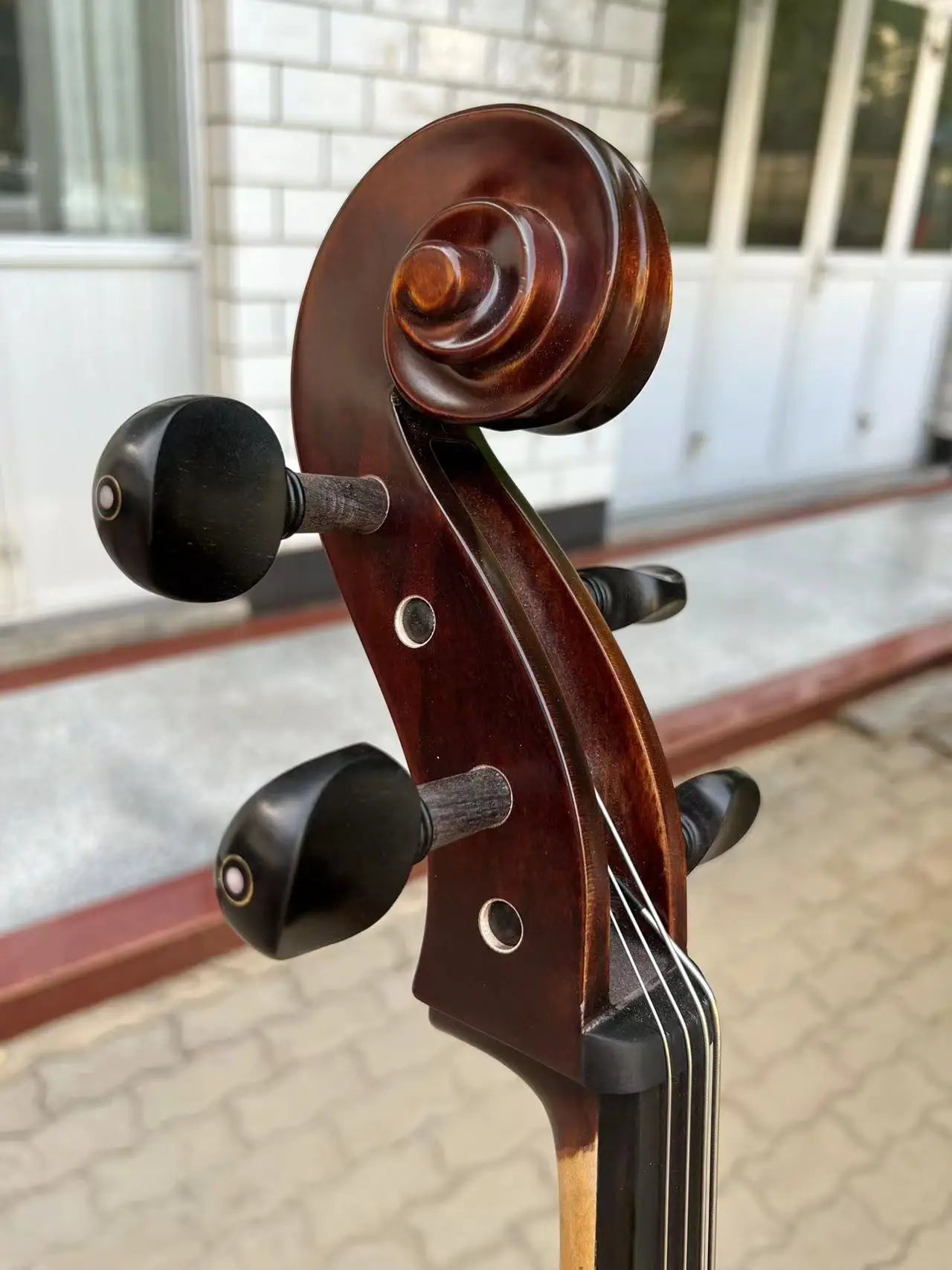 MMOOKA Hand Carved Left-hand song maestro Cello 4/4,Old spruce with hard case/Bow#19726