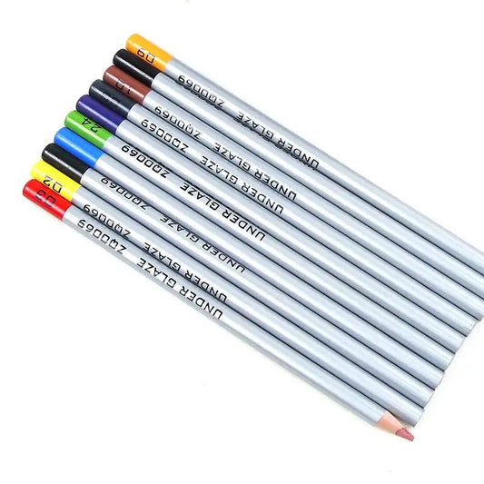 MMOOKA MMOOKA Ceramic art under-glaze color pencil DIY painting color painting element tool hand-painted glaze powder penMMOOKA.COM
