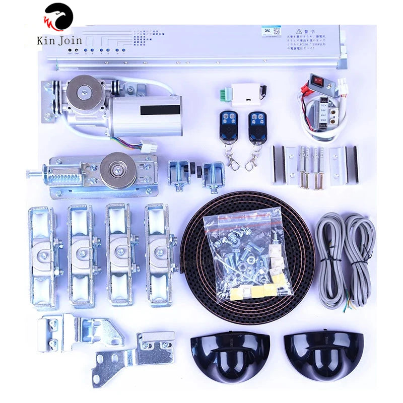 Heavy-Duty Automatic Induction Glass Door Operator System Single and Double Intelligent Identification Glass Door