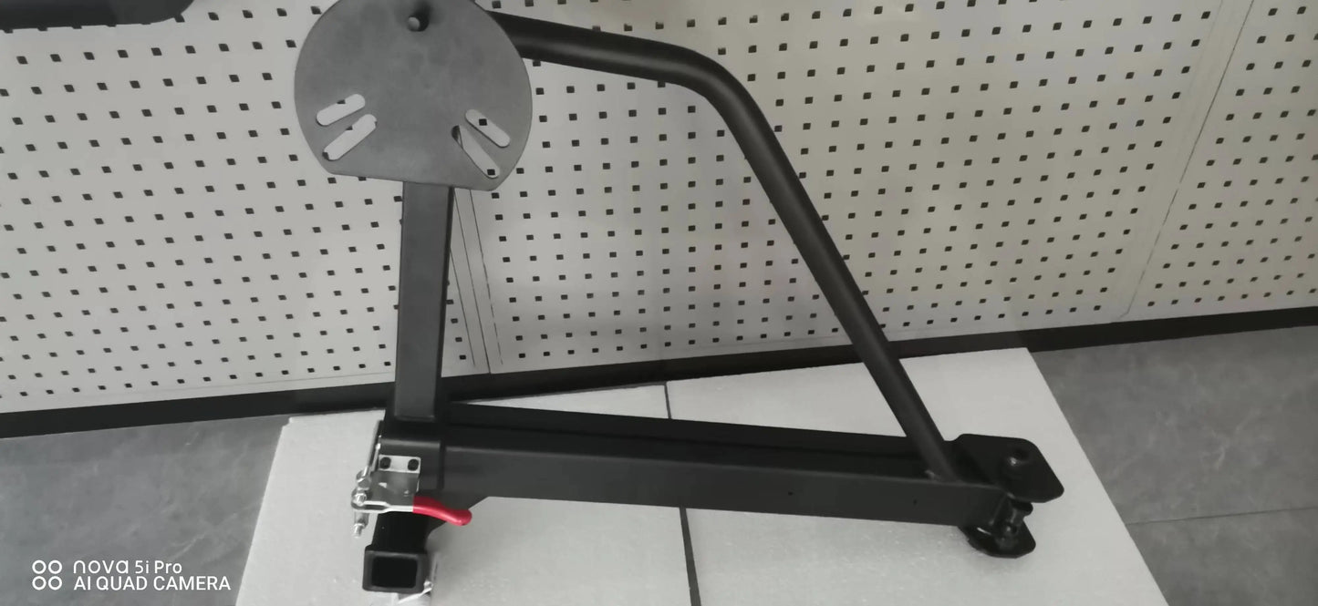 Heavy Duty  Hitch Mount Anti-shake Bike Carrier Tire Carrier