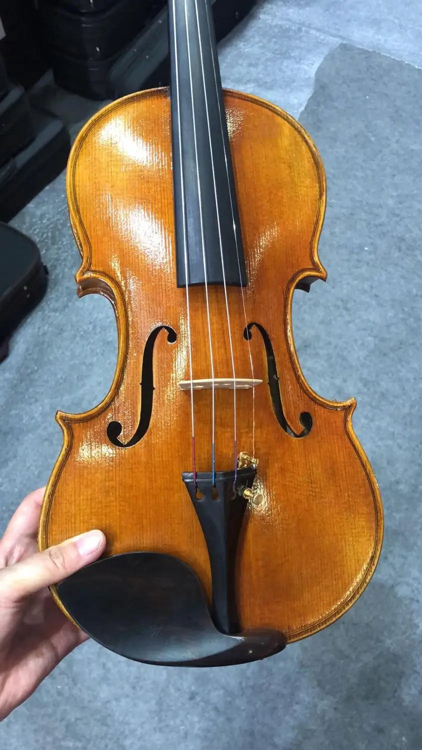 High-End Antique Violin, 4/4 Professional Violins, 25 Years Natural Drying Spruce ,Master Customized Professional Violin