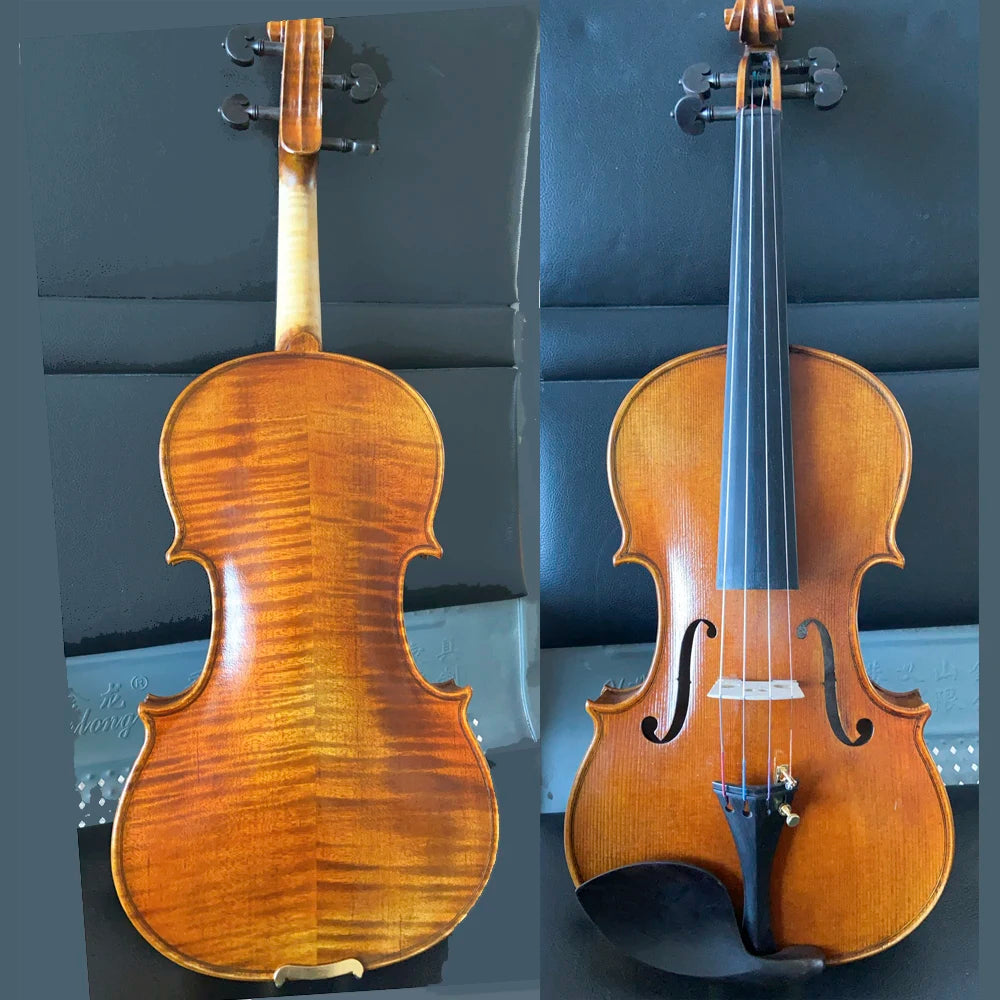 High-End Antique Violin, 4/4 Professional Violins, 25 Years Natural Drying Spruce ,Master Customized Professional Violin