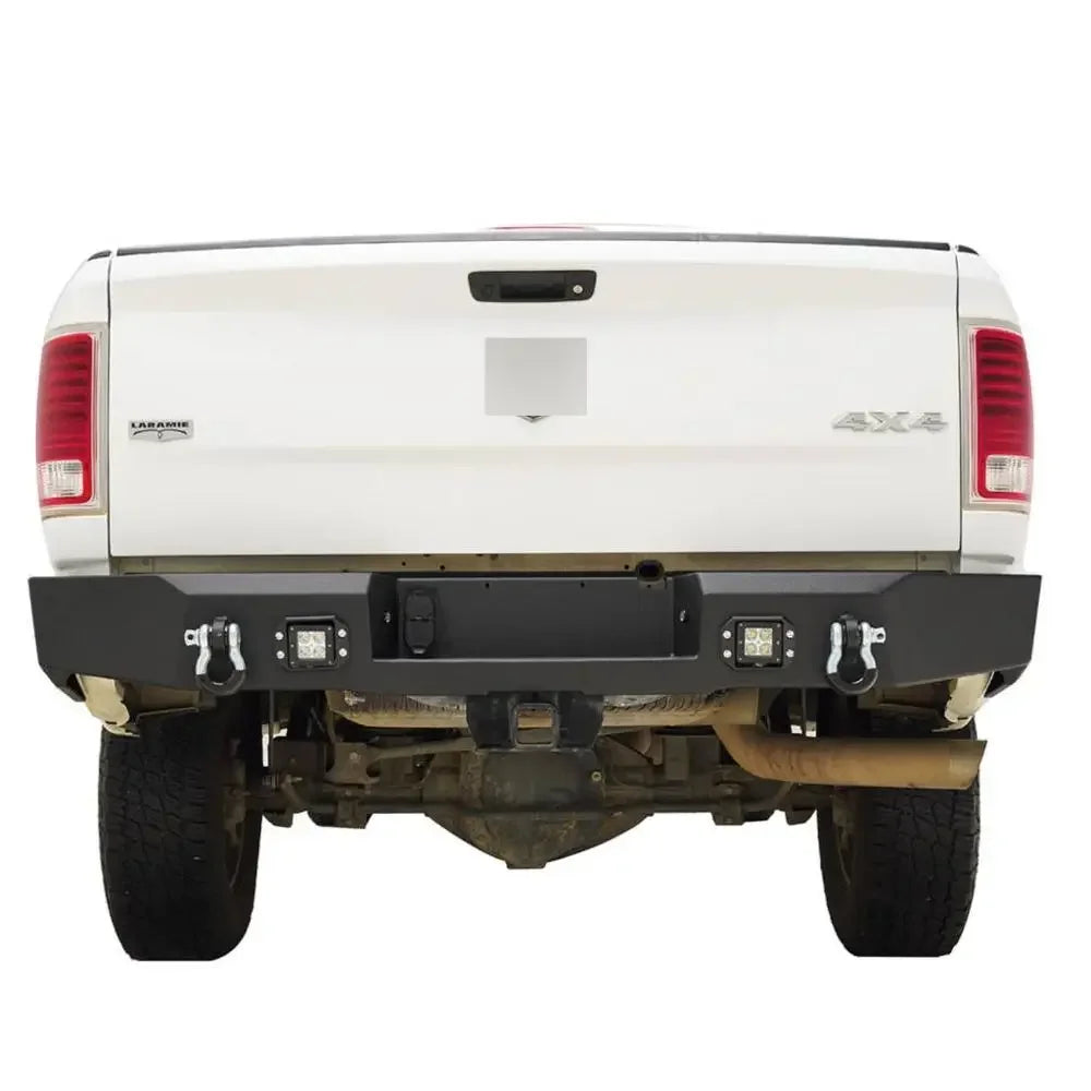 High Performance Off-Road Accessories Steel Rear Bumper Aftermarket Black Winch Bumper Guard For Ram 2500/3500 2010-2016