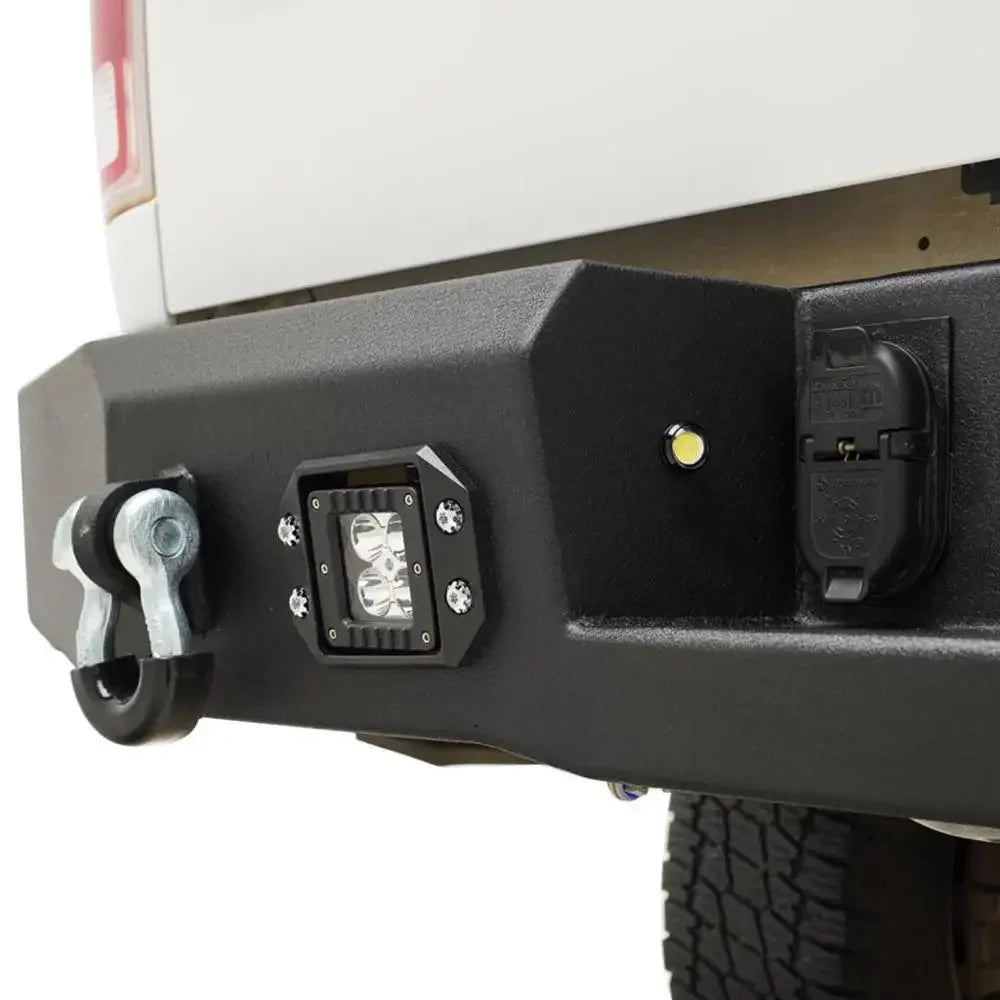 High Performance Off-Road Accessories Steel Rear Bumper Aftermarket Black Winch Bumper Guard For Ram 2500/3500 2010-2016