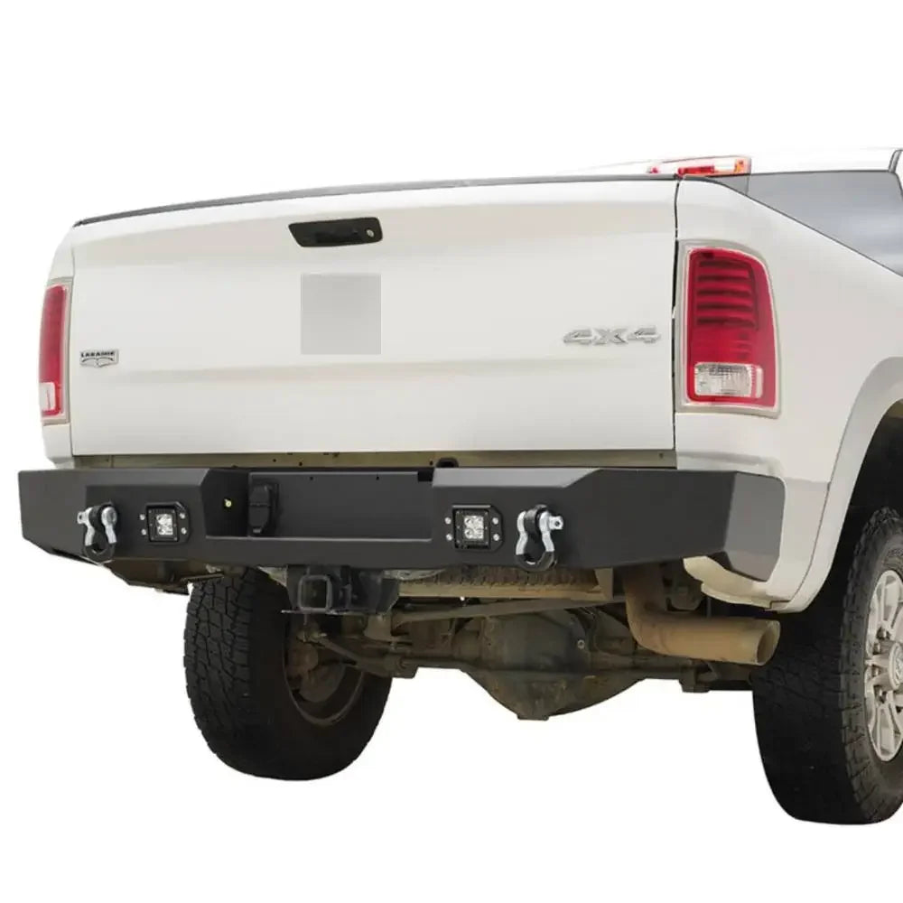 High Performance Off-Road Accessories Steel Rear Bumper Aftermarket Black Winch Bumper Guard For Ram 2500/3500 2010-2016
