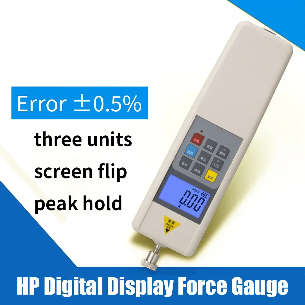 High Precision Physical Measuring Instruments Push Pull 100N 200N 2N 5N 10N 50N Digital Dynamometer Force Gauge