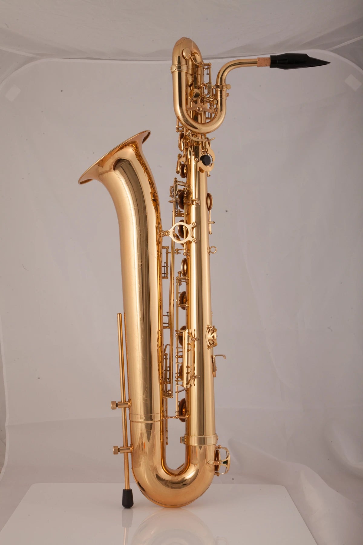MMOOKA High Quality Baritone Saxophone E Flat Brass Plated Professional Woodwind Instrument With Case Sax Accessories